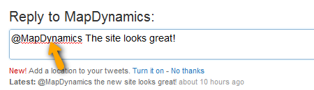 Twitter Reply